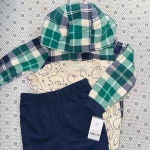 🛍NWT 🛍 3 PIECE CUTE LITTLE BABIES OUTFIT SIZE 24 MONTHS 🛍